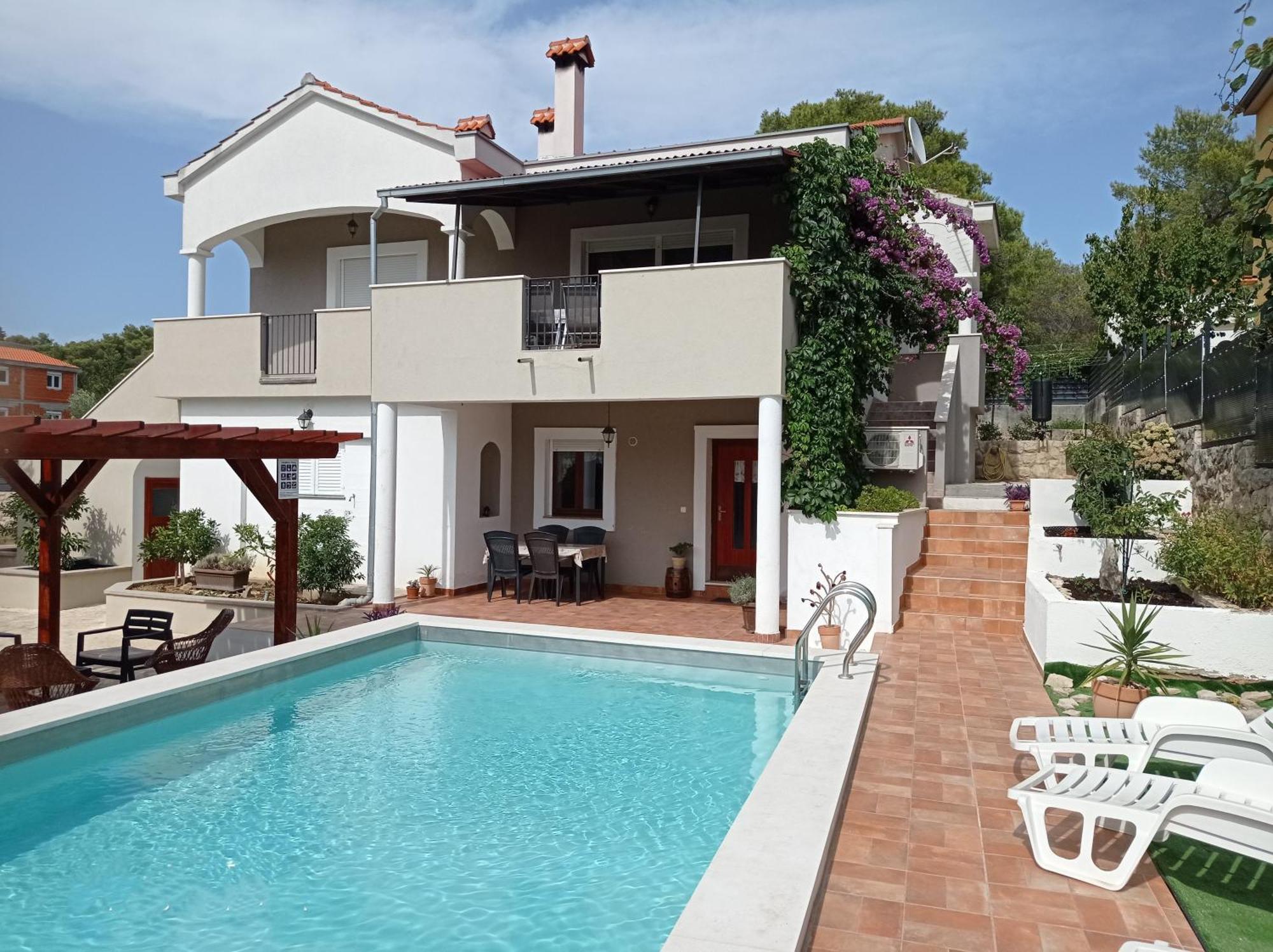 Villa Niko With Private Swimming Pool Zadar Extérieur photo